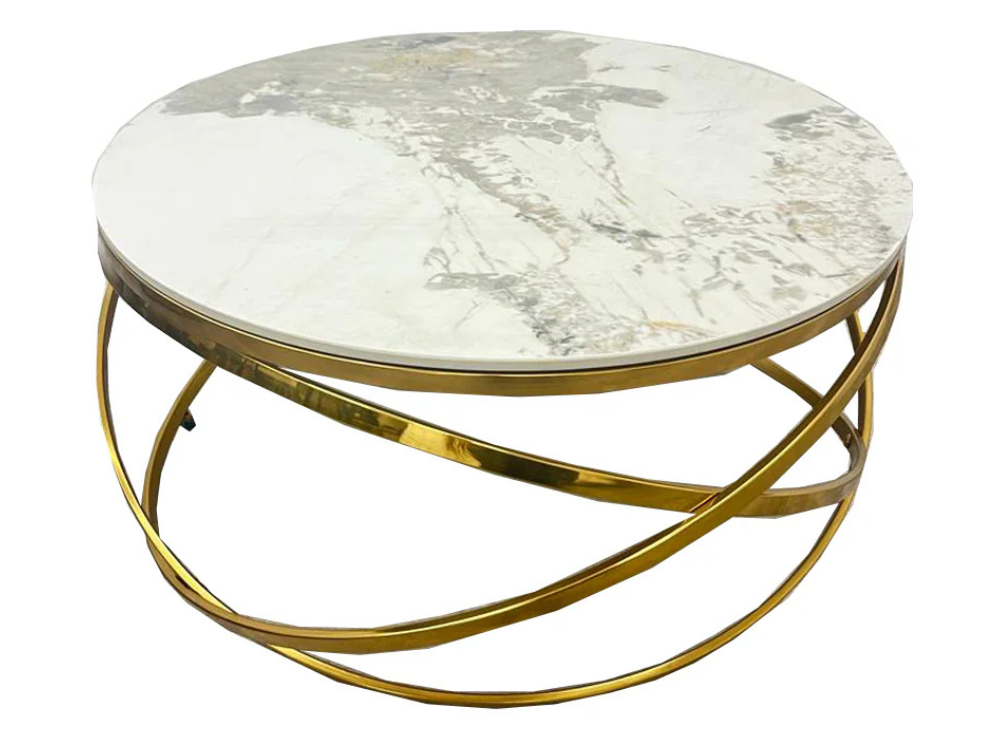 Elevate Your Living Space with the Spiro Round Coffee Table