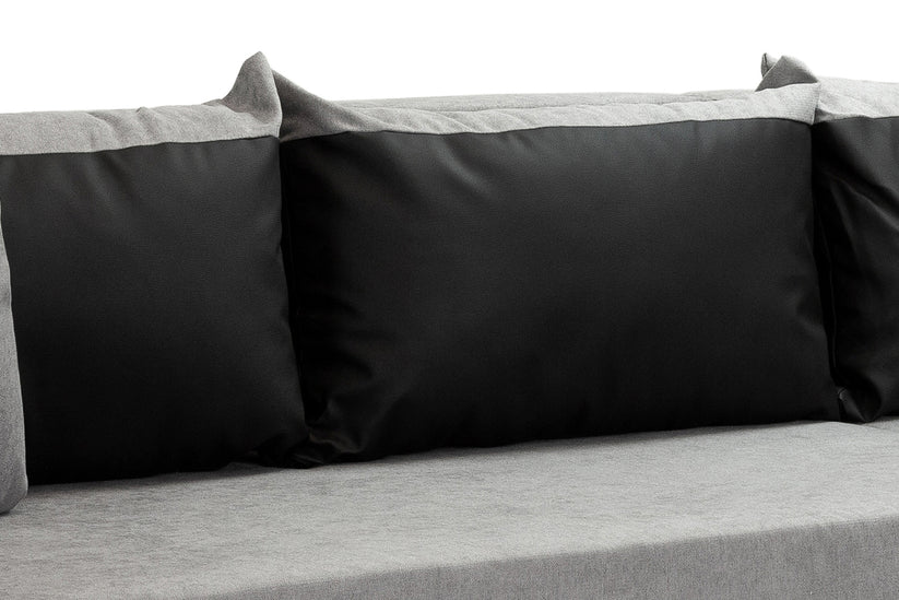 Carnaby Sofa Boucle Grey U Shape Corner