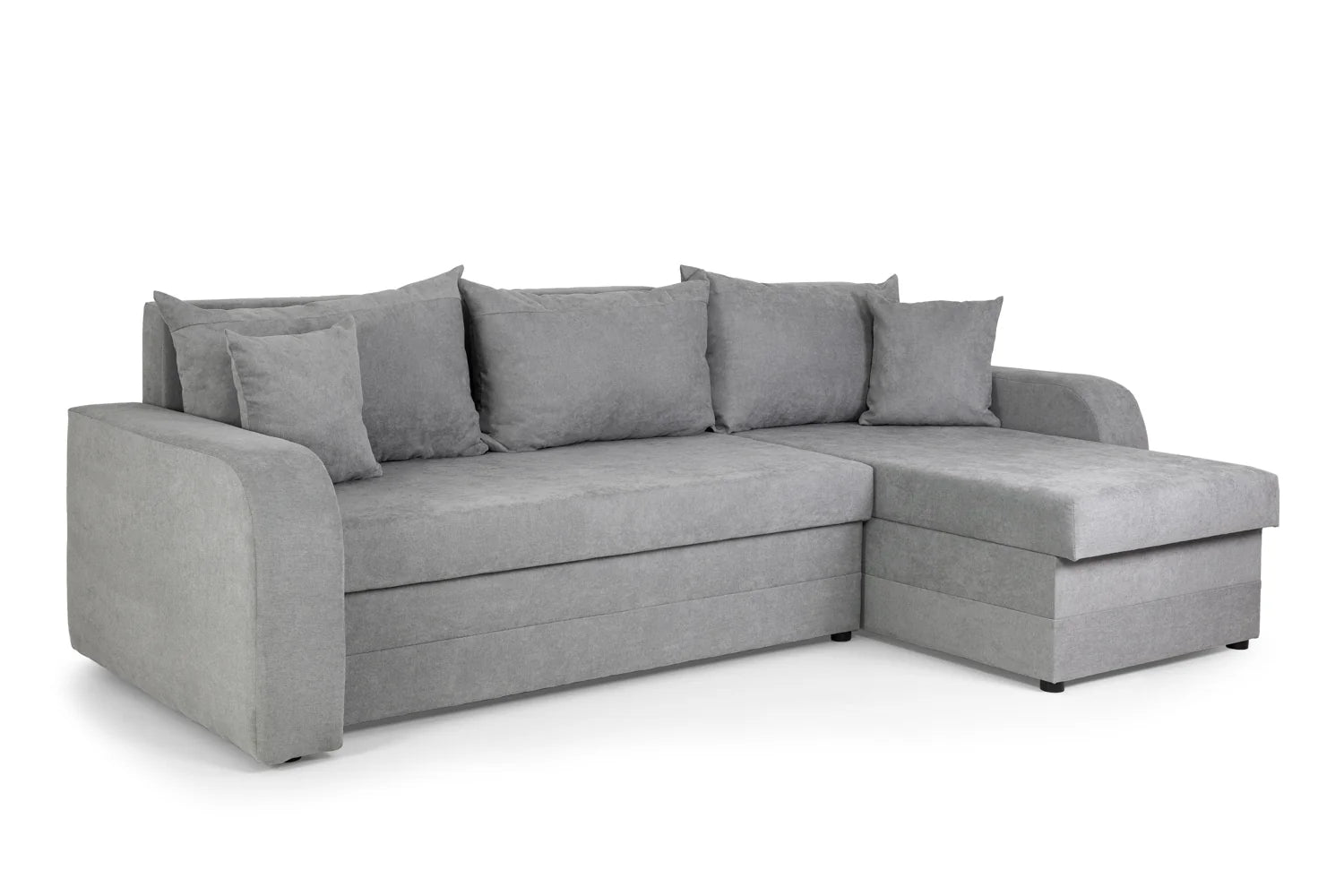 Carnaby Sofa Boucle Grey U Shape Corner