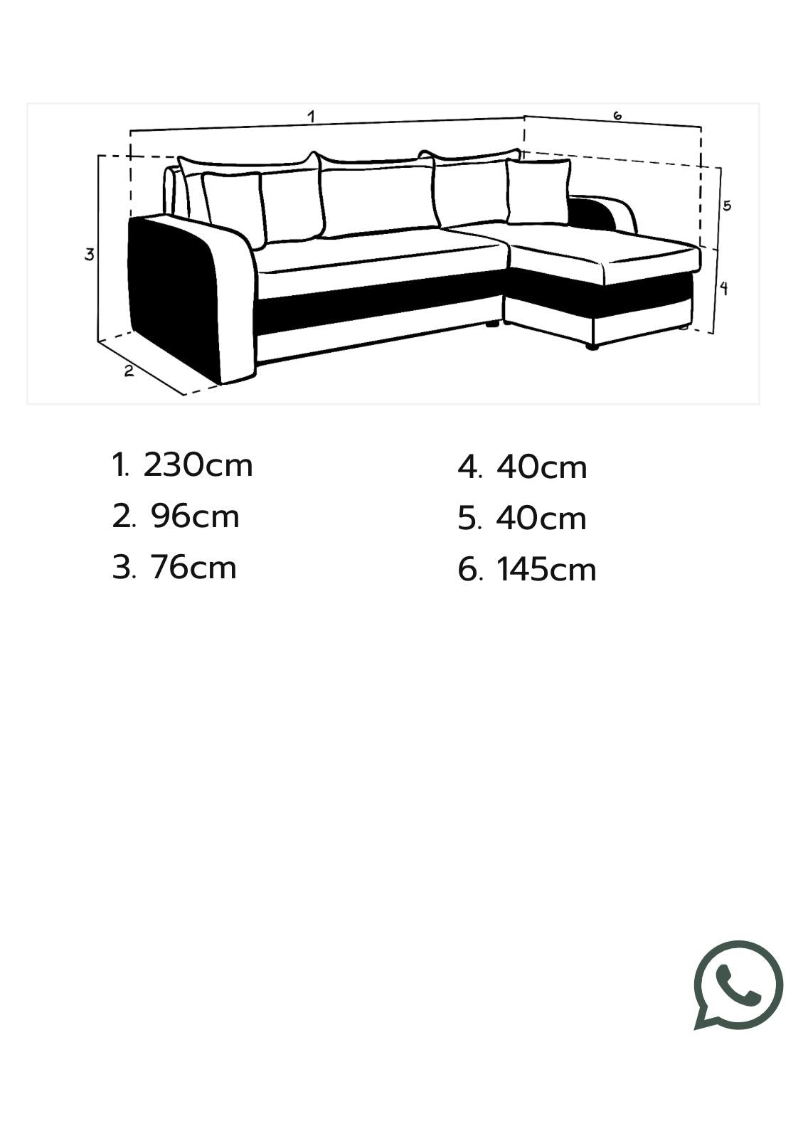 Carnaby Sofa Boucle Grey U Shape Corner