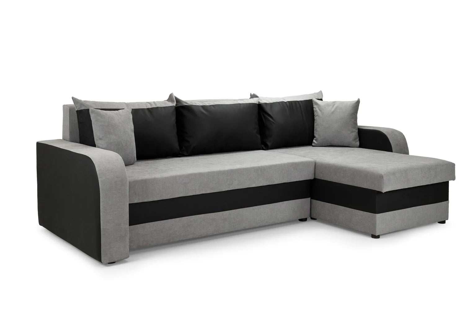 Carnaby Sofa Boucle Grey U Shape Corner