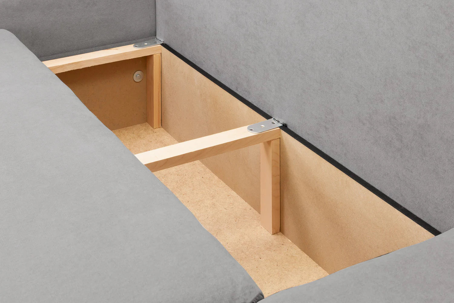 Carnaby Sofa Boucle Grey U Shape Corner