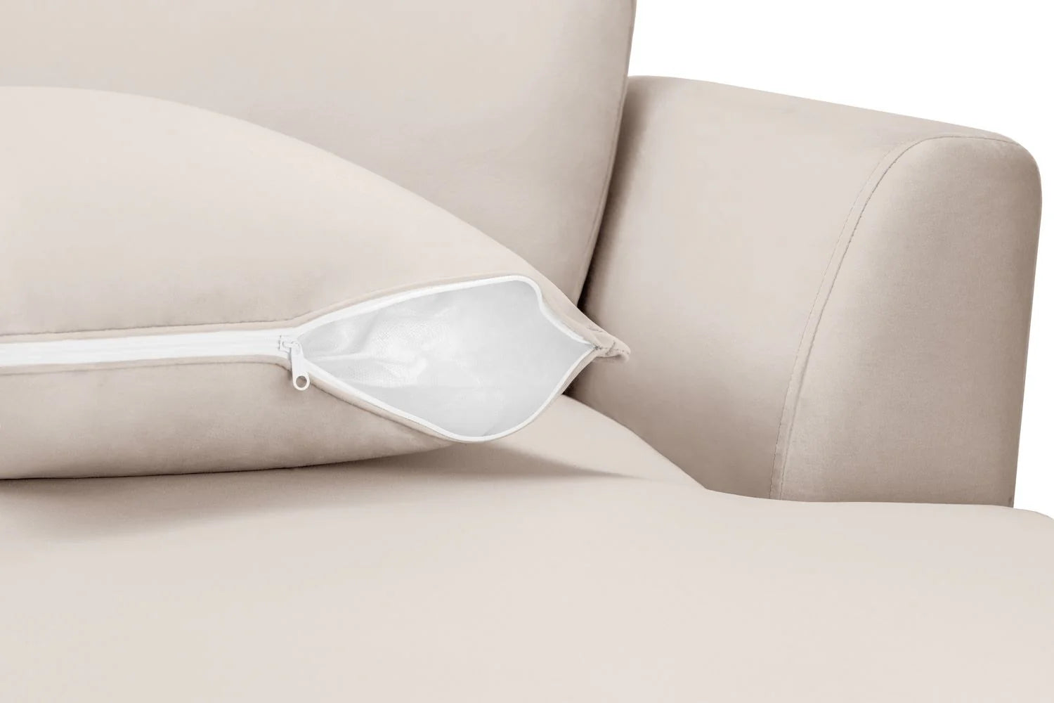 Bari Sofa Beige Left Hand Facing Corner