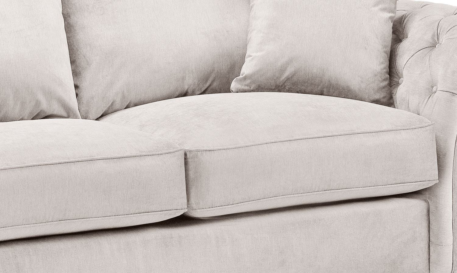 Windsor Fullback Sofa Stone Large Corner